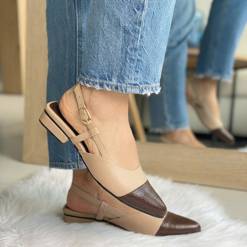 Bailarinas Alvia 100% CUERO