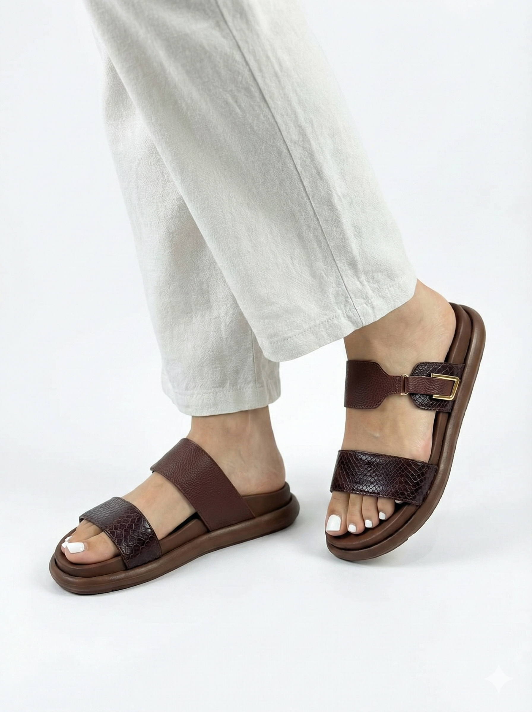 Sandalias Grecia 100% CUERO