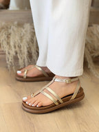 Sandalias Grace Cuero 100%