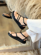 Sandalias Grace Cuero 100%