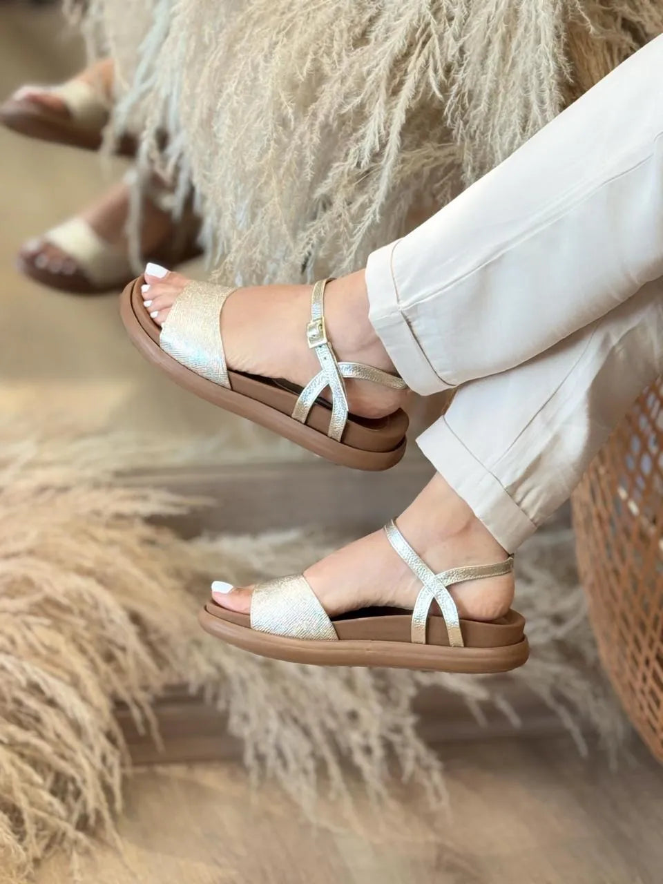 Sandalias Gala 100% cuero