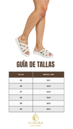 Sandalias Grace Cuero 100%