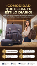 Edición Especial Mes de Mamá: Morral Sahara + Cosmetiquera de Lujo